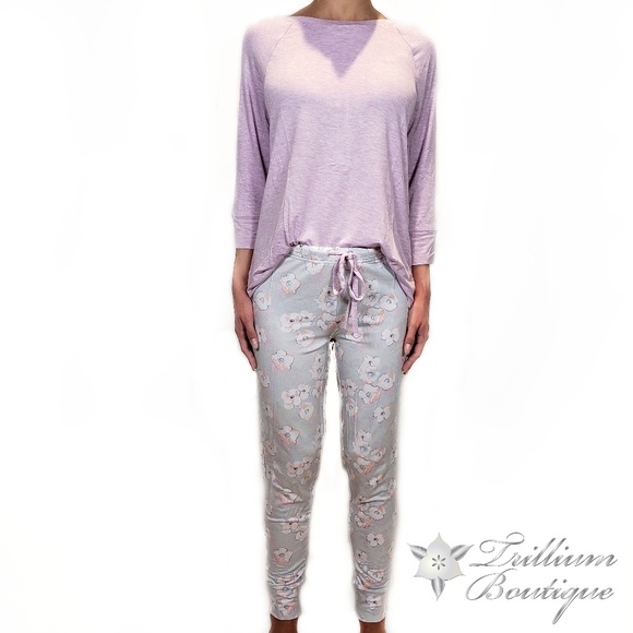 Honeydew Women's 2-piece Purple Lounge Set NWT! - Picture 2 of 8